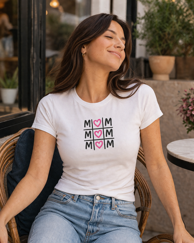 Polo Mujer - Tres en Linea Mom