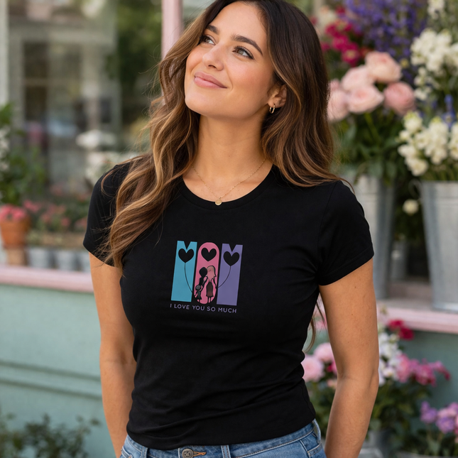 Polo Mujer - Mom I Love You So Much