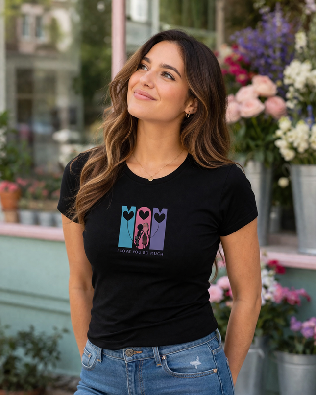 Polo Mujer - Mom I Love You So Much