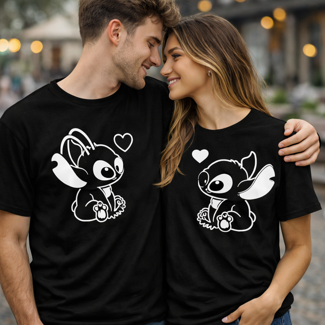 Polo Pareja - Stitch y Angela