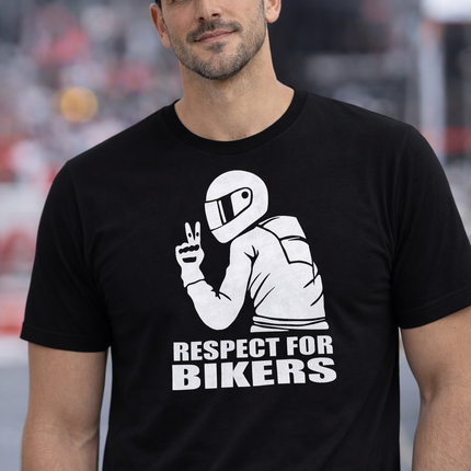 Polo Hombre - Respect for bikers
