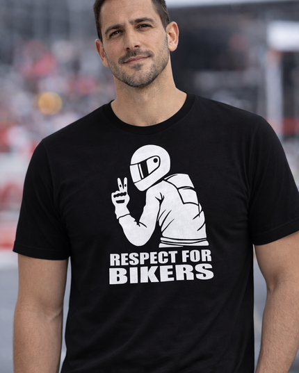 Polo Hombre - Respect for bikers