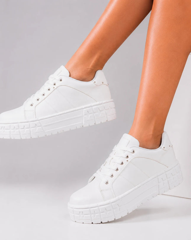 Zapatillas Urbanas Mujer Cora - Blanco