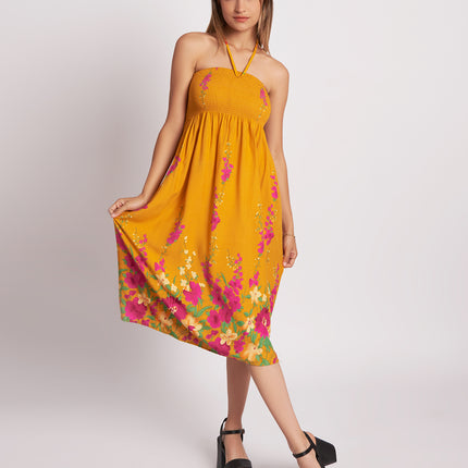 Vestido P-Elisa - Mostaza