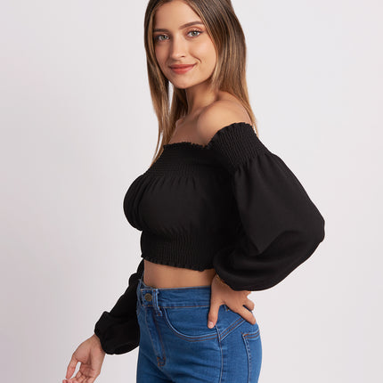 Blusa Rossy - Negro