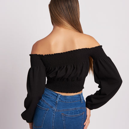 Blusa Rossy - Negro