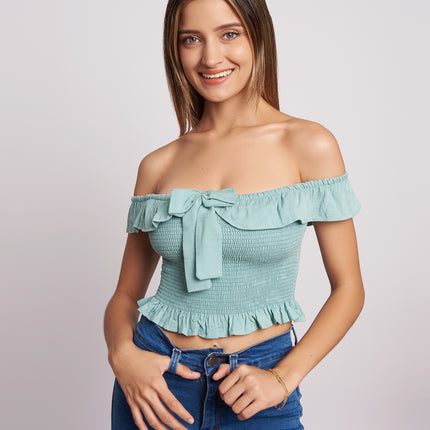 Top P-Fabiola - Verde