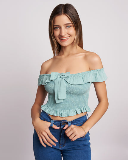 Top P-Fabiola - Verde