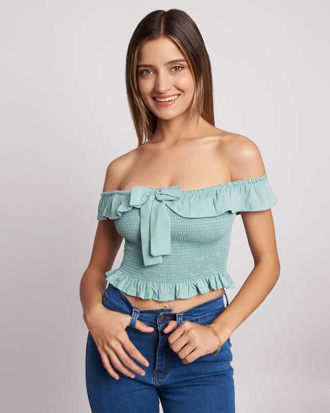 Top P-Fabiola - Verde
