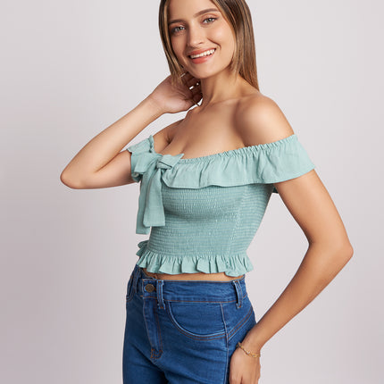 Top P-Fabiola - Verde