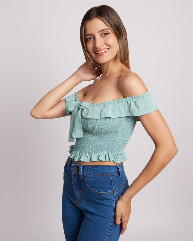 Top P-Fabiola - Verde