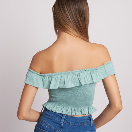 Top P-Fabiola - Verde