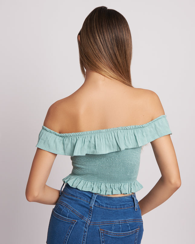 Top P-Fabiola - Verde