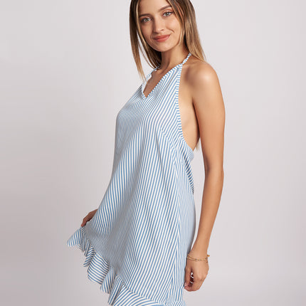 Vestido Kristell - Celeste