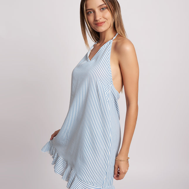 Vestido Kristell - Celeste