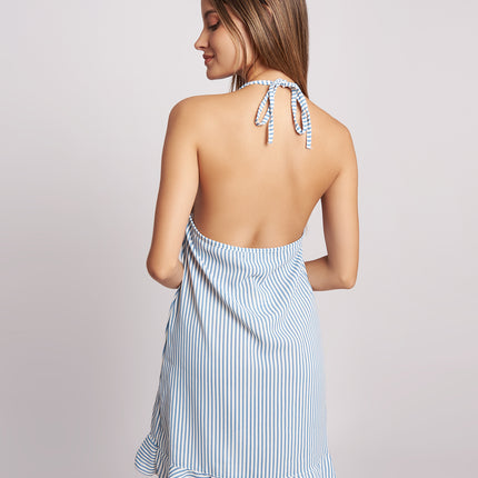 Vestido Kristell - Celeste