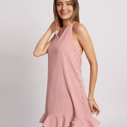 Vestido Kristell - Coral