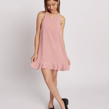 Vestido Kristell - Coral