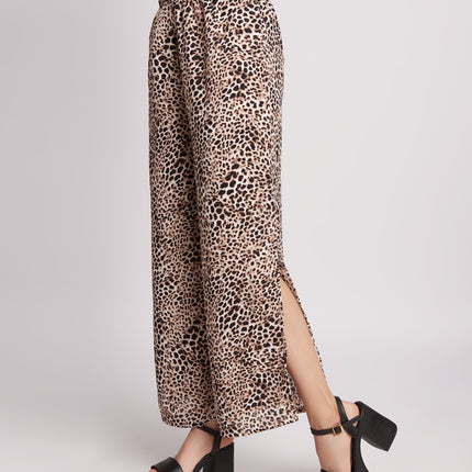Pantalón Mialu - Beige Print