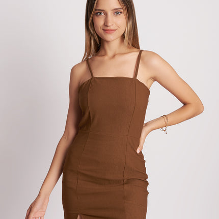 Vestido Arelis - Kakhi