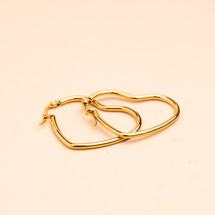 Aretes - Corazón Grande
