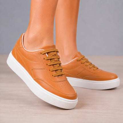 Zapatillas Urbanas Mujer Denver - Camel