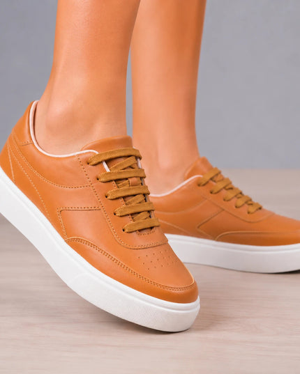Zapatillas Urbanas Mujer Denver - Camel