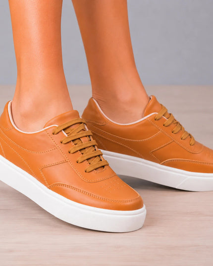 Zapatillas Urbanas Mujer Denver - Camel