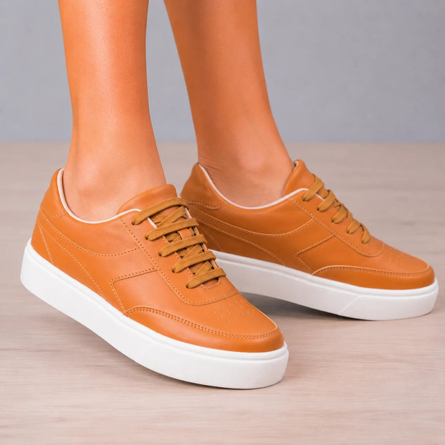 Zapatillas Urbanas Mujer Denver - Camel