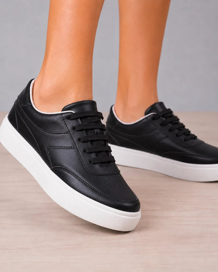 Zapatillas Urbanas Mujer Denver - Negro