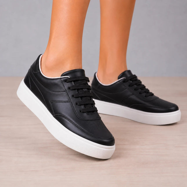 Zapatillas Urbanas Mujer Denver - Negro