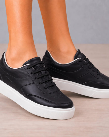 Zapatillas Urbanas Mujer Denver - Negro