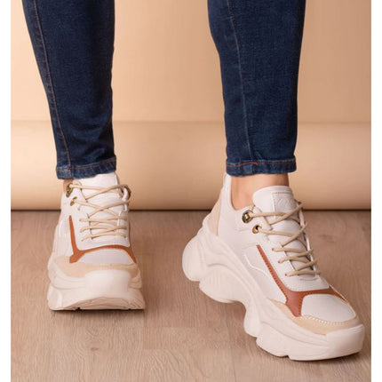 Zapatillas Urbanas Mujer Dobrich - Camel