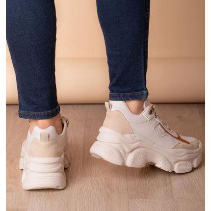 Zapatillas Urbanas Mujer Dobrich - Camel