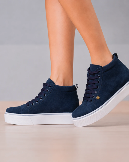 Zapatillas Urbanas Mujer Doha - Azul