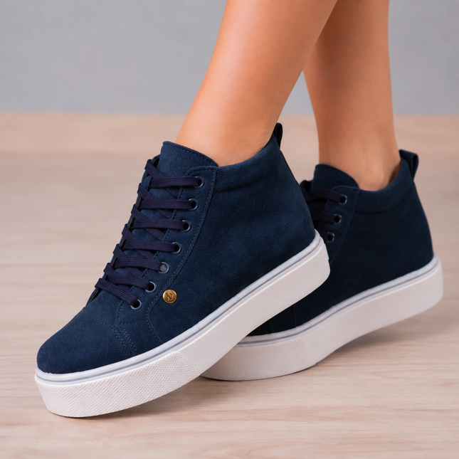 Zapatillas Urbanas Mujer Doha - Azul