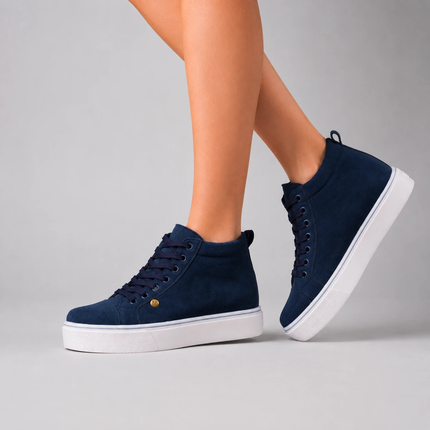 Zapatillas Urbanas Mujer Doha - Azul