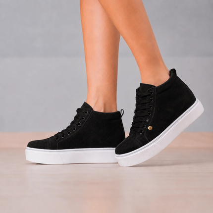 Zapatillas Urbanas Mujer Doha - Negro