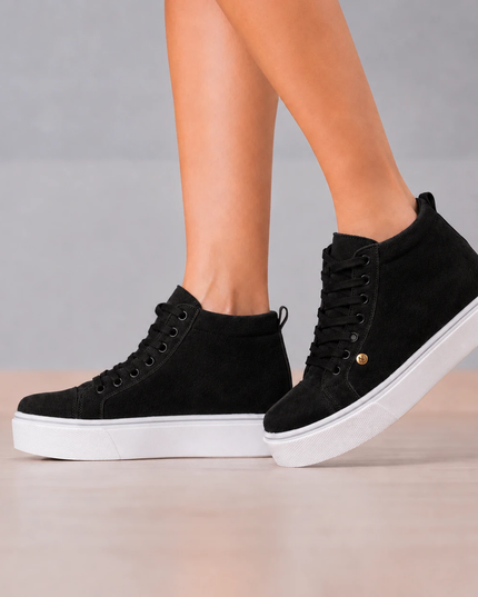 Zapatillas Urbanas Mujer Doha - Negro