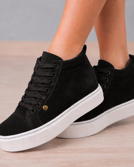 Zapatillas Urbanas Mujer Doha - Negro