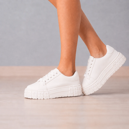 Zapatillas Urbanas Mujer Dublin - Blanco