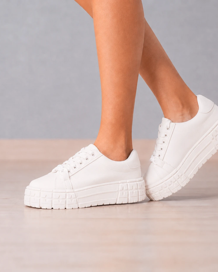 Zapatillas Urbanas Mujer Dublin - Blanco