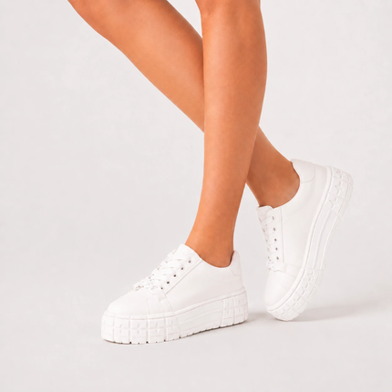 Zapatillas Urbanas Mujer Dublin - Blanco