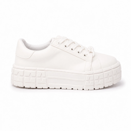 Zapatillas Urbanas Mujer Dublin - Blanco