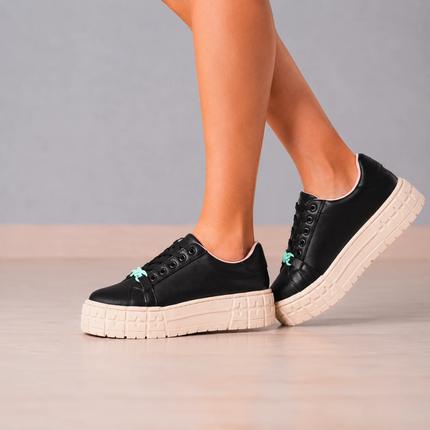 Zapatillas Urbanas Mujer Dublin - Negro