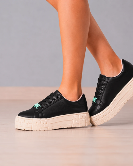 Zapatillas Urbanas Mujer Dublin - Negro