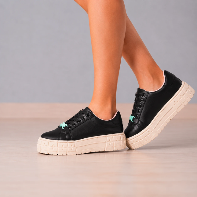 Zapatillas Urbanas Mujer Dublin - Negro