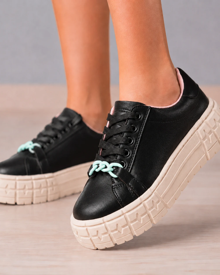 Zapatillas Urbanas Mujer Dublin - Negro