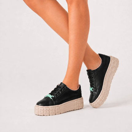 Zapatillas Urbanas Mujer Dublin - Negro