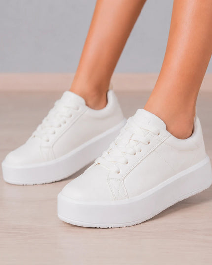 Zapatillas Urbanas Mujer Gante  - Blanco